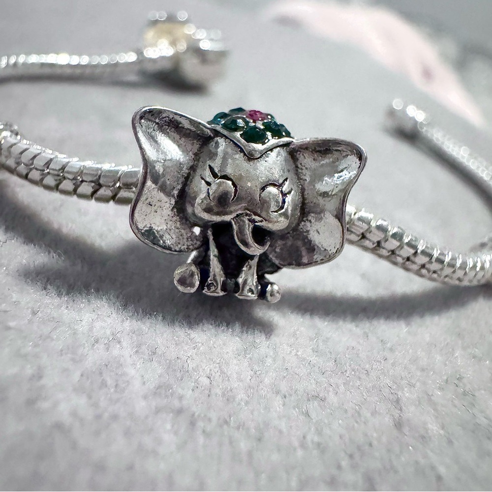 Silver‎ Elephant Bead European Charm fits PANDORA - Picture 7 of 9